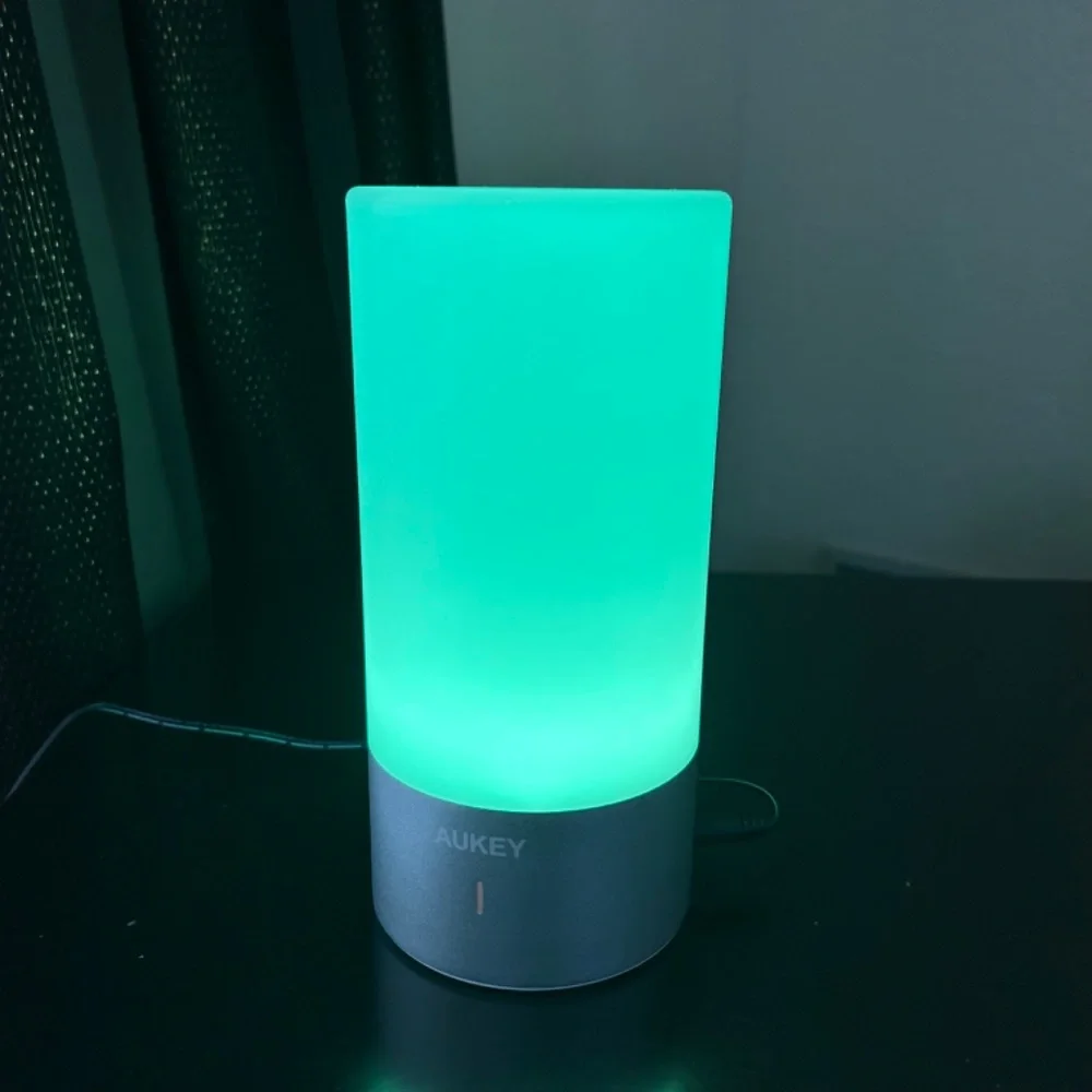 Aukey Color Changing Touch Control LED Lamp NWT
